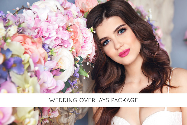 Wedding overlays package