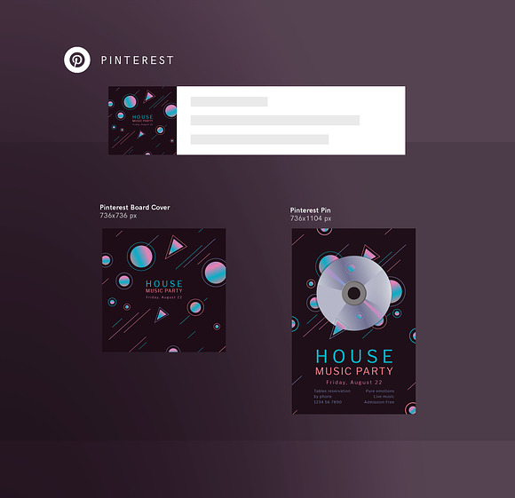 Branding Pack | Music Party in Branding Mockups - product preview 8