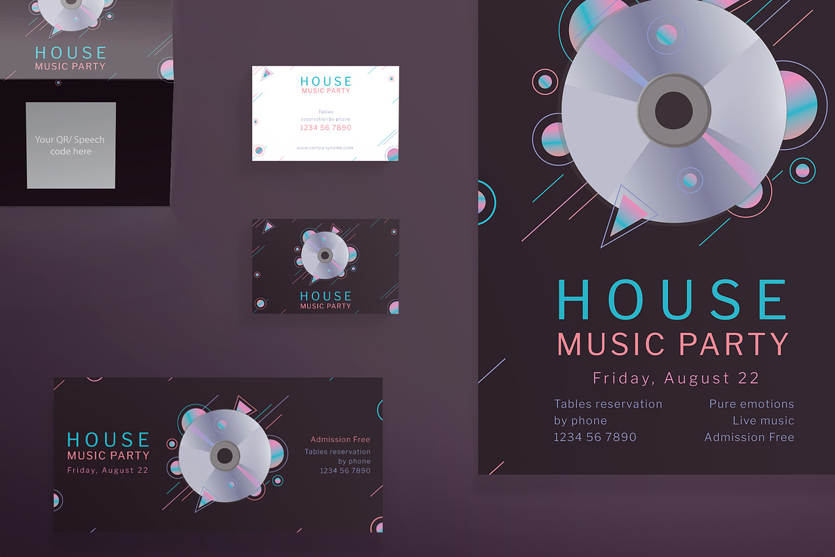 Print Pack | Music Party in Templates - product preview 8
