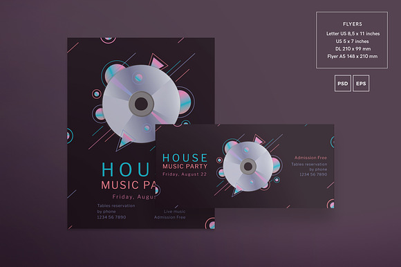 Print Pack | Music Party in Templates - product preview 3