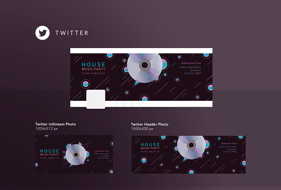 Promo Bundle | Music Party in Templates - product preview 6