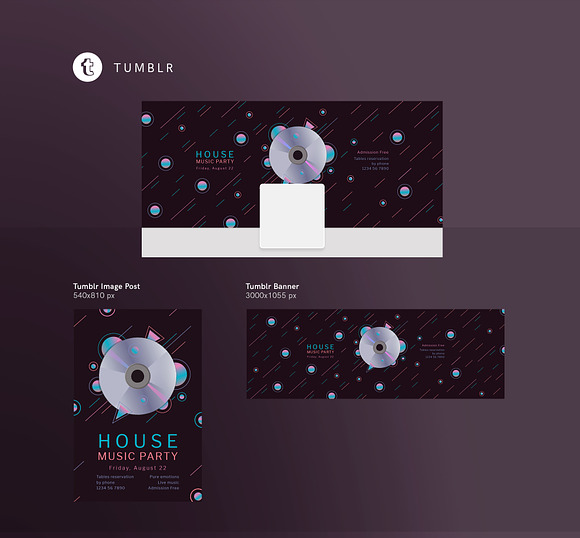 Promo Bundle | Music Party in Templates - product preview 11