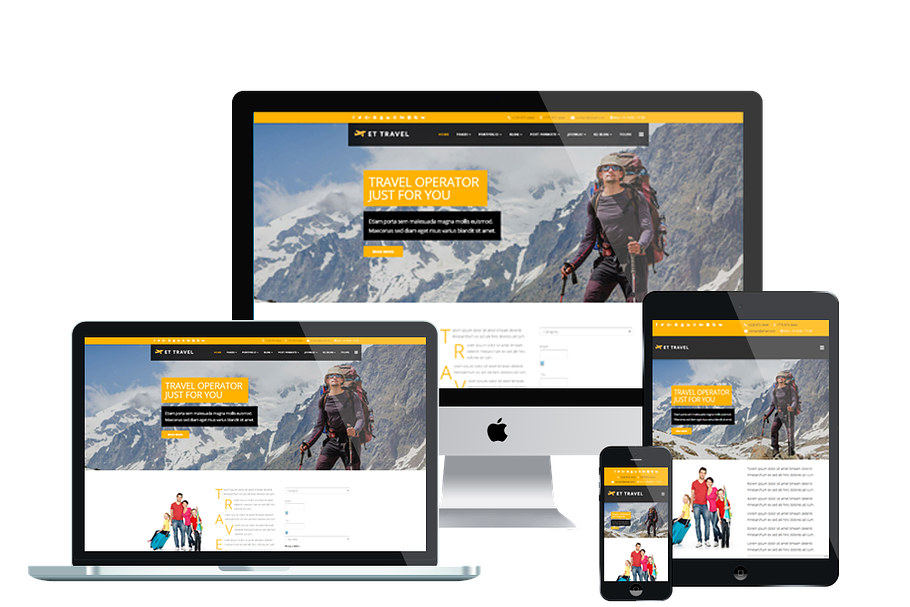 ET Travel – WordPress Travel Theme in WordPress Business Themes - product preview 8