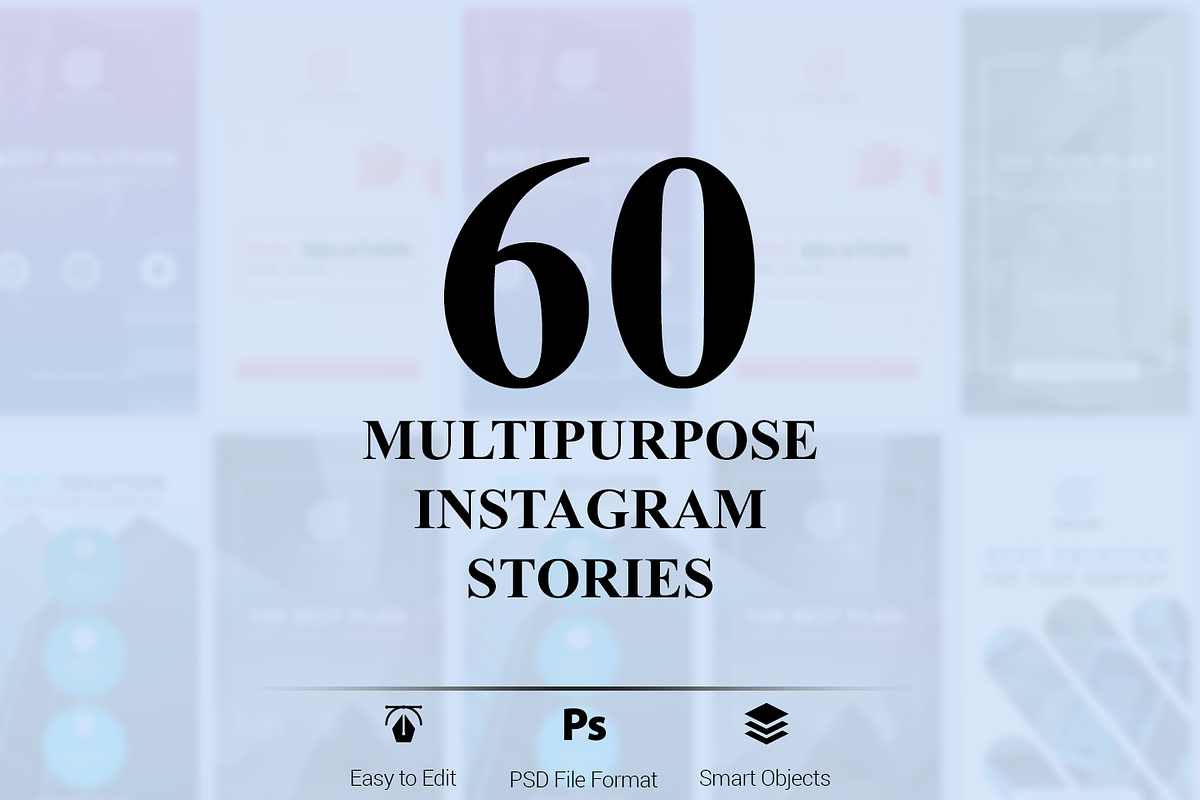 60 Multipurpose Instagram Stories in Instagram Templates - product preview 8