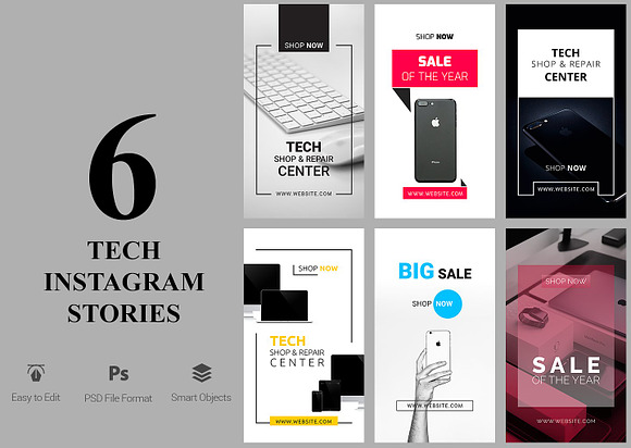 60 Multipurpose Instagram Stories in Instagram Templates - product preview 5