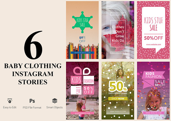 60 Multipurpose Instagram Stories in Instagram Templates - product preview 7