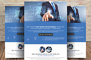 Solution and Software Flyer Template