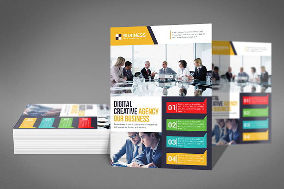 Digital Agency Flyer in Flyer Templates - product preview 2