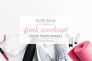 Pink Workout Stock Photo Bundle