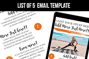 List Email Template