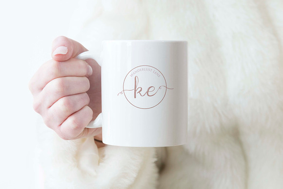 Mug Mockup - Winter White in Product Mockups - product preview 2