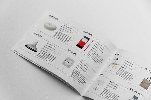 Product Brochure Template in Brochure Templates - product preview 2
