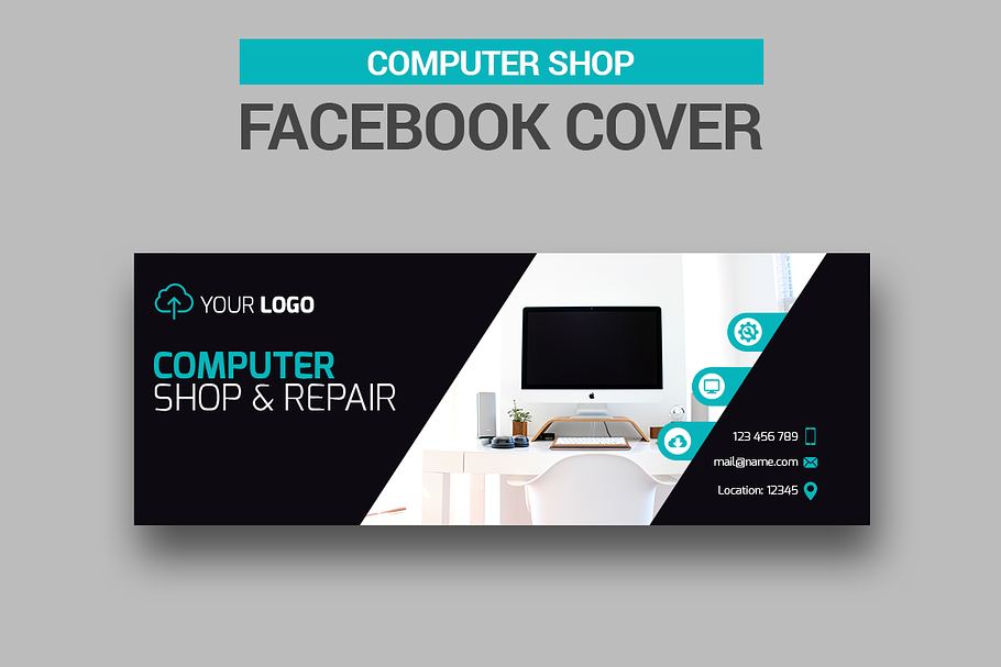 Computer Repair Promotion Graphics Templates Designs From Creative Daddy