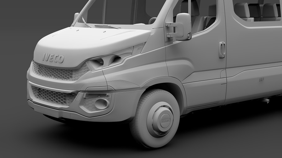 Iveco Daily Tourus L4H2 2014 2016 in Vehicles - product preview 8