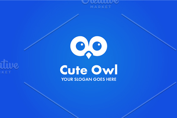 Cute Owl Logo in Logo Templates - product preview 3