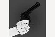 Hand with Revolver
