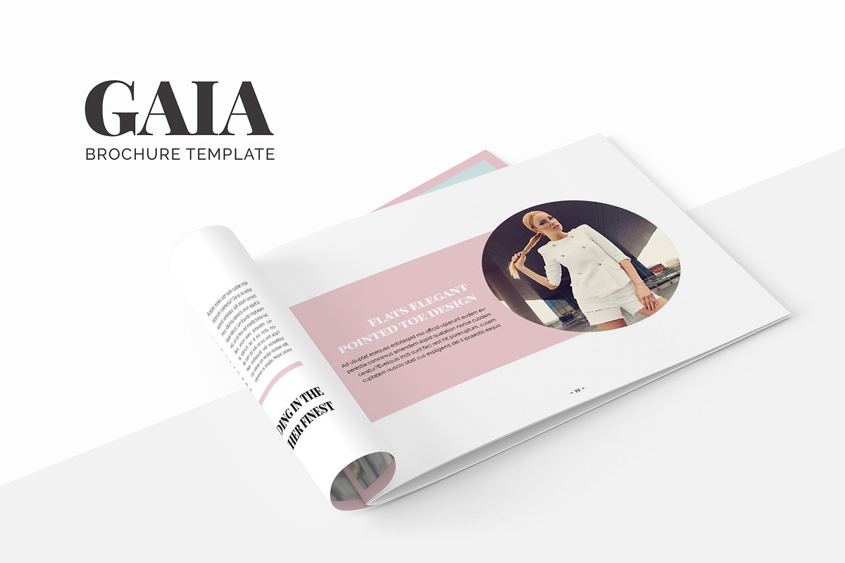 Gaia Brochure Template in Brochure Templates - product preview 8