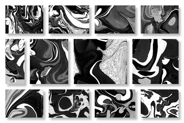 200 Marbled Paper Collection