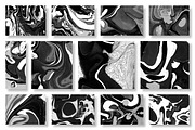 200 Marbled Paper Collection