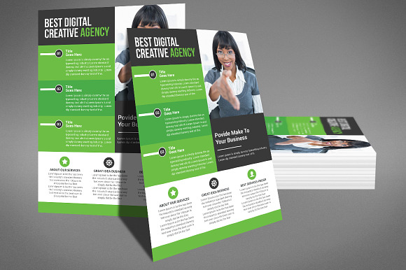 Digital Agency Flyer in Flyer Templates - product preview 1