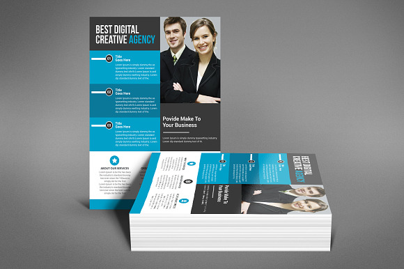 Digital Agency Flyer in Flyer Templates - product preview 3
