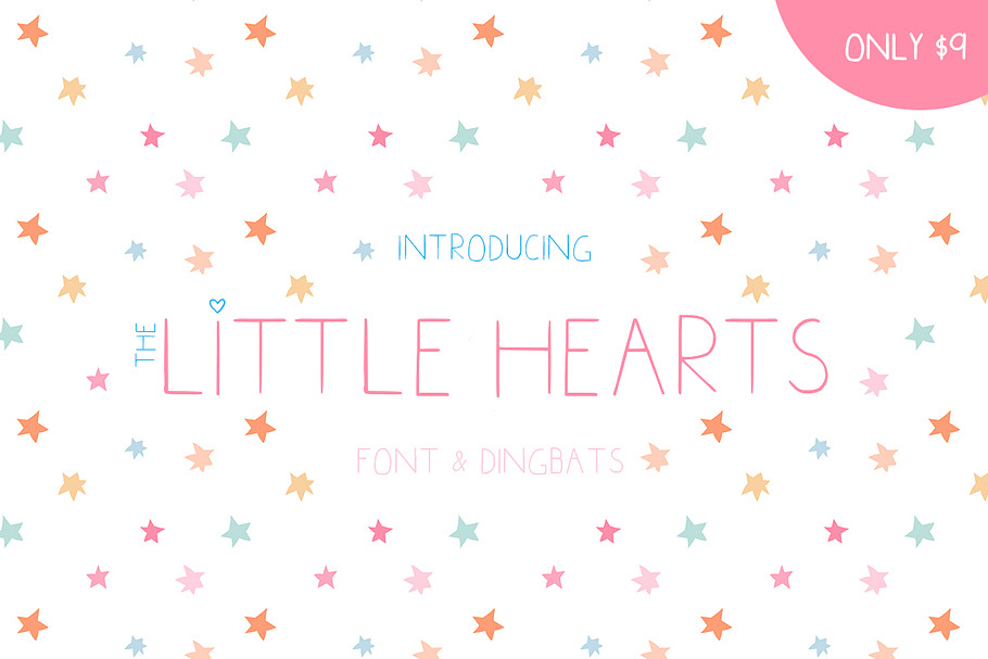 Little Hearts Font in Display Fonts - product preview 8