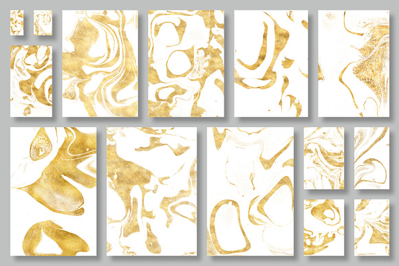 200 Marbled Paper Collection in Textures - product preview 6