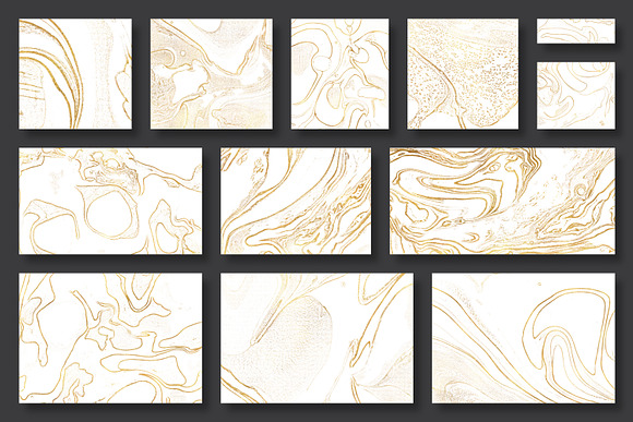 200 Marbled Paper Collection in Textures - product preview 11