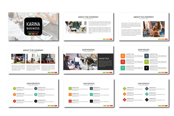Karina Business Keynote in Keynote Templates - product preview 1