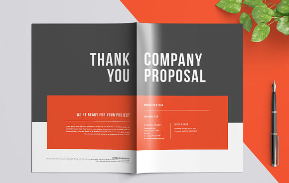 Company Proposal in Brochure Templates - product preview 1