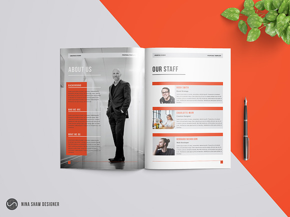 Company Proposal in Brochure Templates - product preview 3