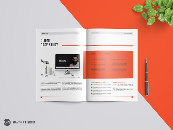 Company Proposal in Brochure Templates - product preview 5