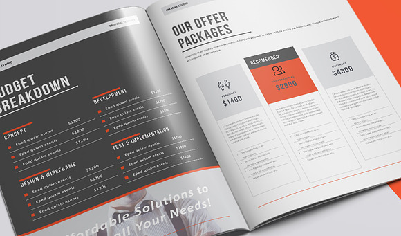 Company Proposal in Brochure Templates - product preview 6