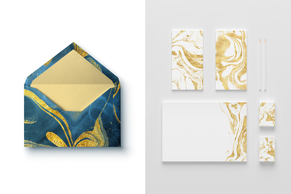 200 Marbled Paper Collection in Textures - product preview 16