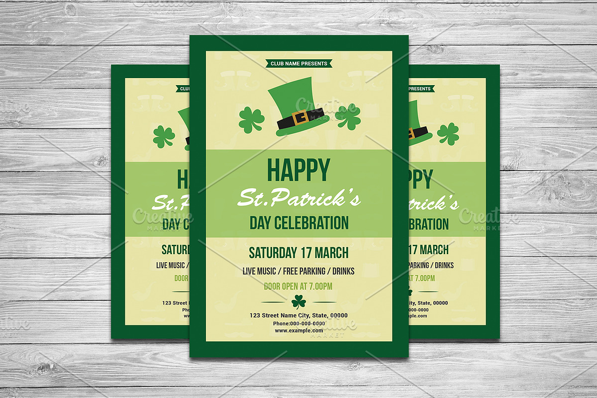 St. Patrick’s Day Flyer-V732 in Flyer Templates - product preview 8