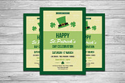 St. Patrick’s Day Flyer-V732