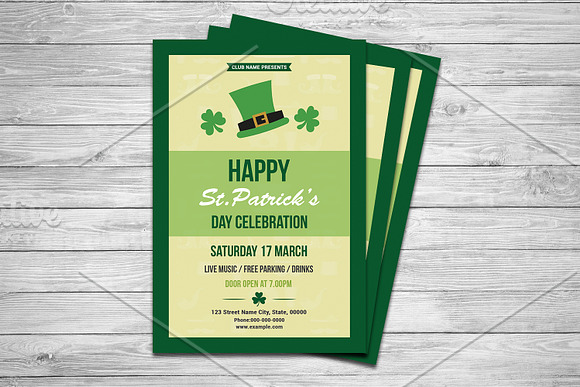 St. Patrick’s Day Flyer-V732 in Flyer Templates - product preview 2