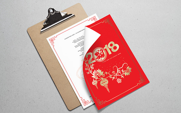 Chinese Menu Template in Flyer Templates - product preview 2