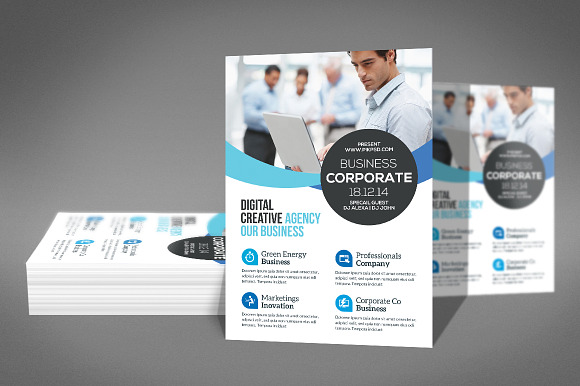 Lawyer & Law Firm Flyer in Flyer Templates - product preview 2