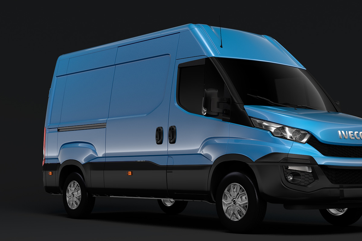 Iveco Daily Van L2H2 2014-2016 in Vehicles - product preview 8