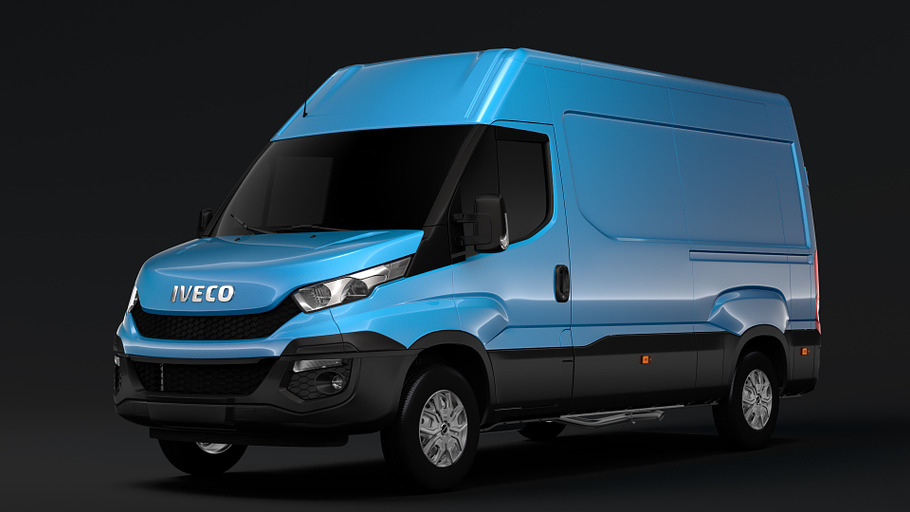 Iveco Daily Van L2H2 2014-2016 in Vehicles - product preview 2