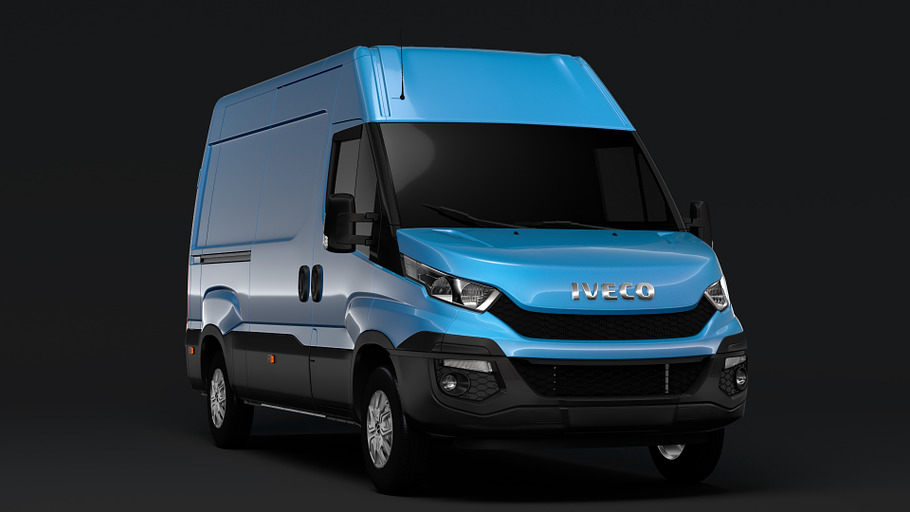 Iveco Daily Van L2H2 2014-2016 in Vehicles - product preview 3