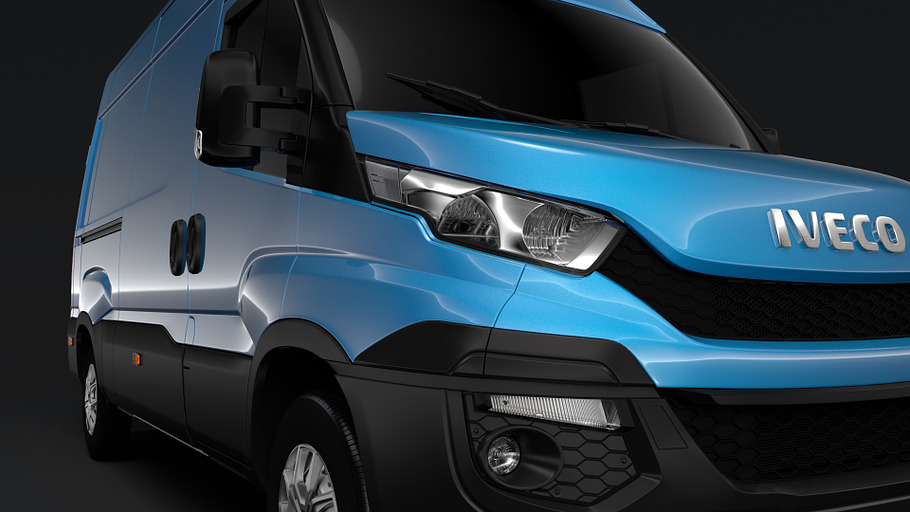 Iveco Daily Van L2H2 2014-2016 in Vehicles - product preview 5