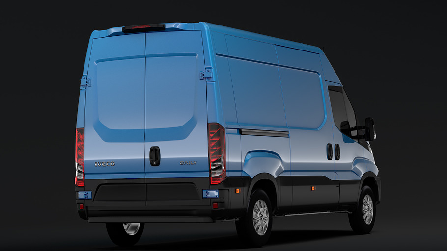 Iveco Daily Van L2H2 2014-2016 in Vehicles - product preview 6