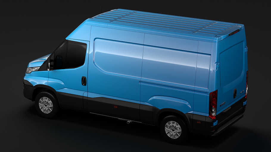 Iveco Daily Van L2H2 2014-2016 in Vehicles - product preview 7
