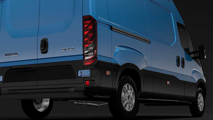 Iveco Daily Van L2H2 2014-2016 in Vehicles - product preview 8