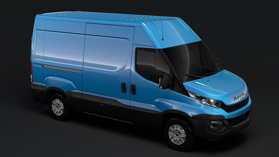 Iveco Daily Van L2H2 2014-2016 in Vehicles - product preview 10