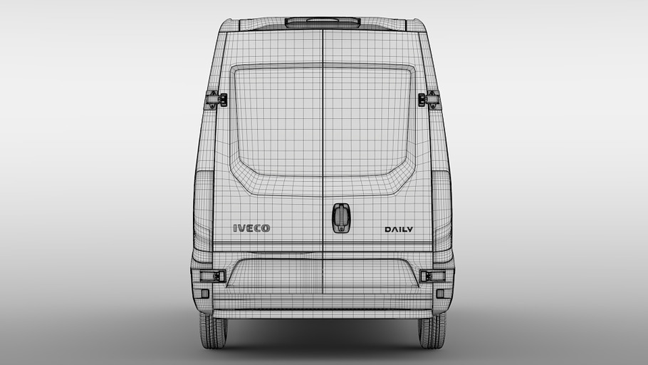 Iveco Daily Van L2H2 2014-2016 in Vehicles - product preview 18