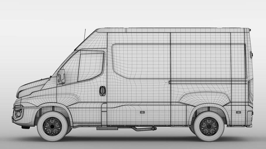 Iveco Daily Van L2H2 2014-2016 in Vehicles - product preview 19