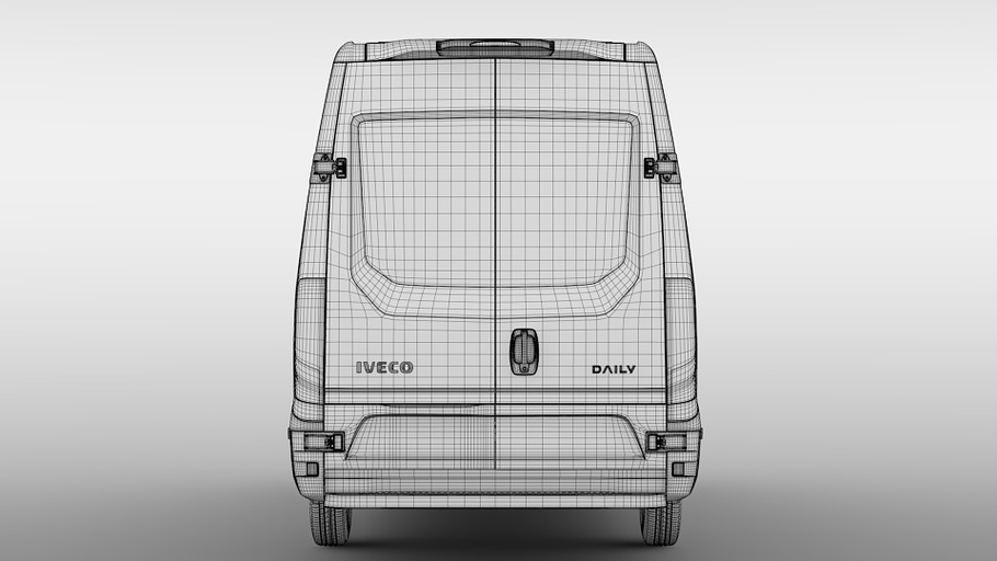 Iveco Daily Van L3H2 2014-2016 in Vehicles - product preview 18